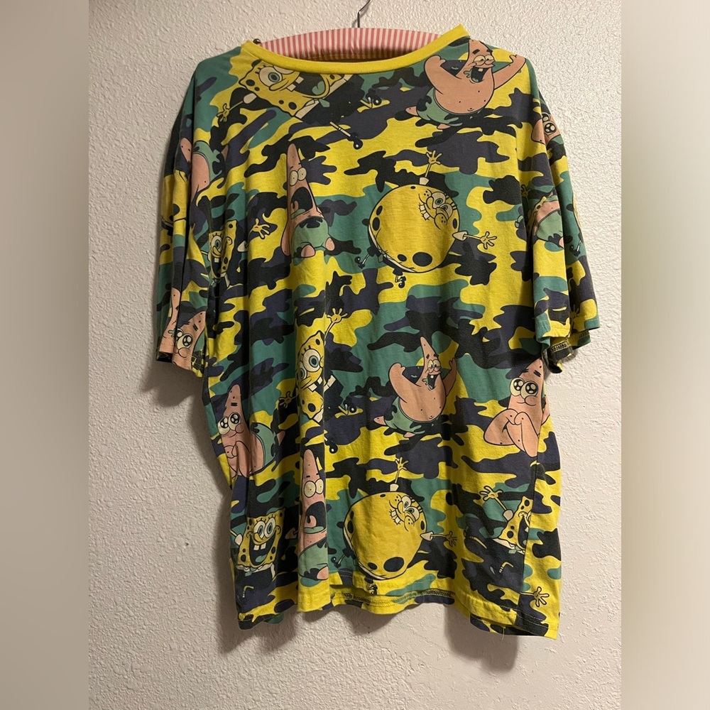 Sponge Bob Square Pants Men’s size 1X T Shirt
